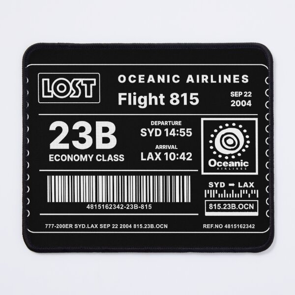 Item preview, Flight 815 Ticket (Lost TV Show) designed and sold by widmore.