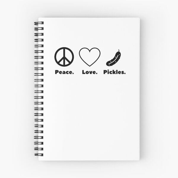 Item preview, Peace. Love. Pickles. funny pickle lover pickling humor designed and sold by snowry.