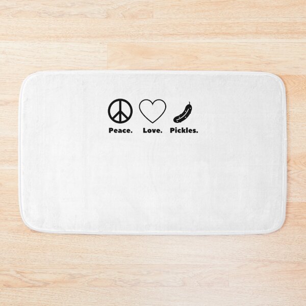 Item preview, Peace. Love. Pickles. funny pickle lover pickling humor designed and sold by snowry.