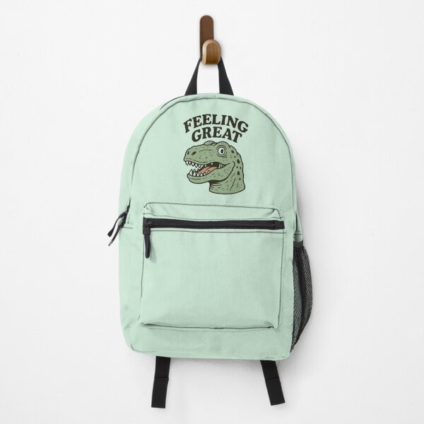 Item preview, Feeling Great Dinosaur Illustration designed and sold by zzz888.