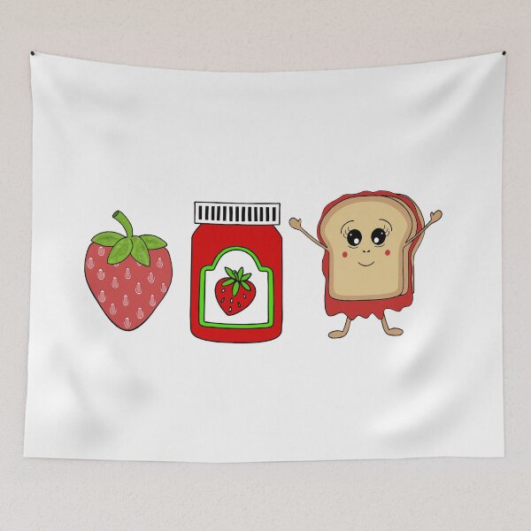 Item preview, Strawberry Jam Sandwich designed and sold by Sartoris Art.