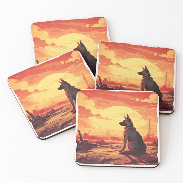 Item preview, Meat the Wasteland's dog hero designed and sold by MendaciousMina.