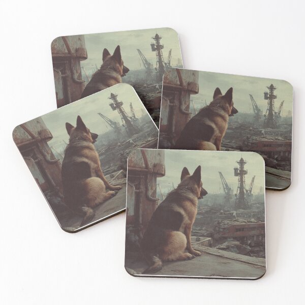 Item preview, Meat the Wasteland's dog hero designed and sold by MendaciousMina.