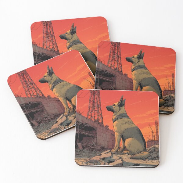 Item preview, Meat the Wasteland's dog hero designed and sold by MendaciousMina.