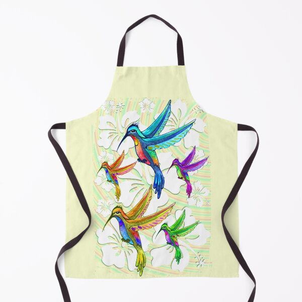 Item preview, Hummingbirds Multicolors Pattern designed and sold by BluedarkArt.