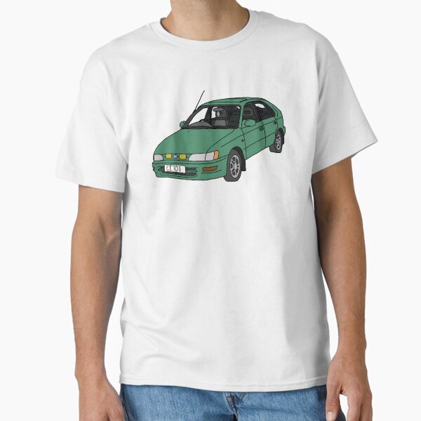 Item preview, EE101 Green Corolla Cartoon designed and sold by Abibo-Teslik.