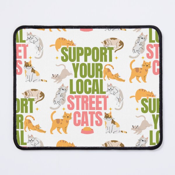 Item preview, Support Your Local Street Cats - White Version designed and sold by Millusti.