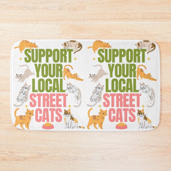 Item preview, Support Your Local Street Cats - White Version designed and sold by Millusti.