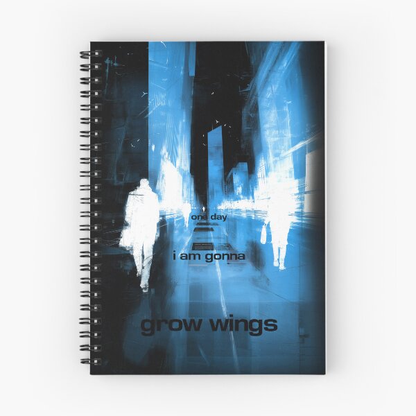 Item preview, Let Down - I am Gonna Grow Wings (Black) designed and sold by JurassicArt.