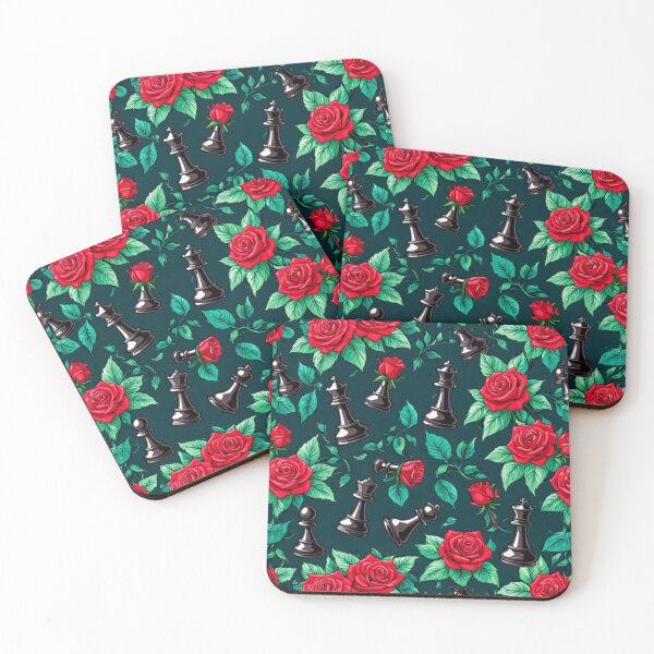 Item preview, Chess and Roses Art designed and sold by Planetporridge.