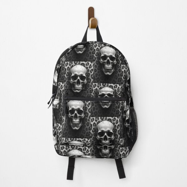 Item preview, Leopard Print Skull Art designed and sold by TheDarkWardrobe.