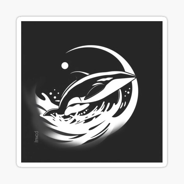 Item preview, Orca Moon Flow designed and sold by 0penvimark.