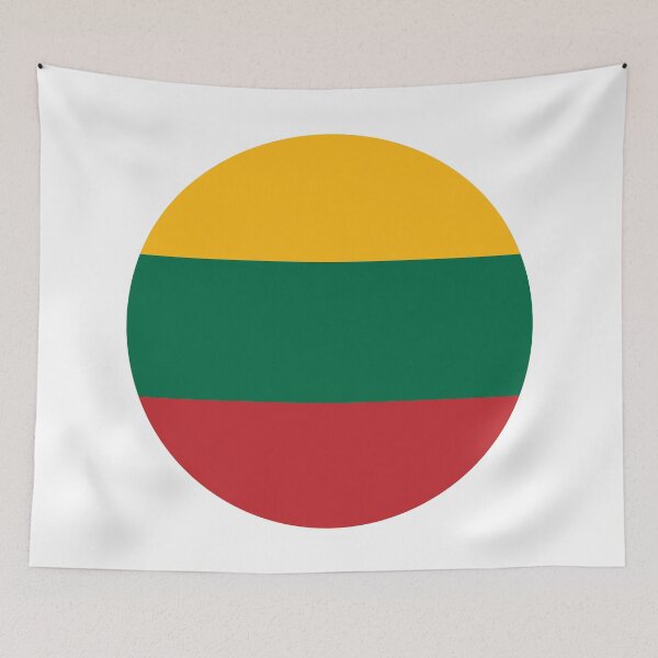 Item preview, Lithuania Flag designed and sold by USEFULART-Shop.