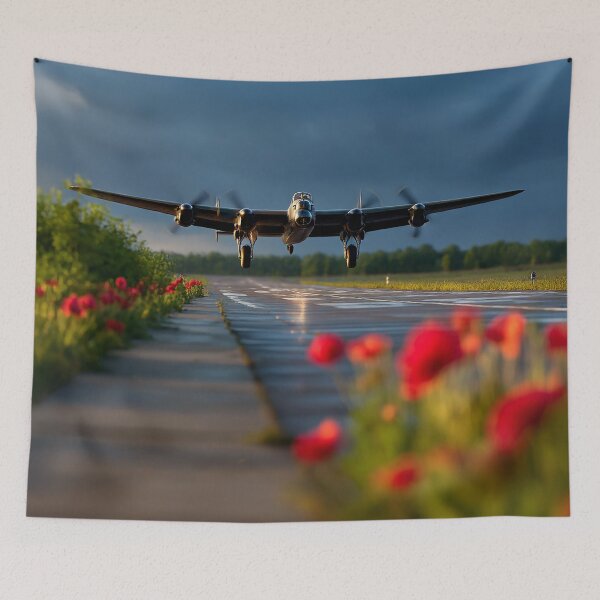 Item preview, Lancaster Poppy Landing designed and sold by Skyframe Aviation.