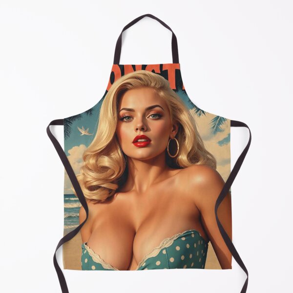 Item preview, Vintage Busty Pin Up Blonde Female designed and sold by MissSaylor.