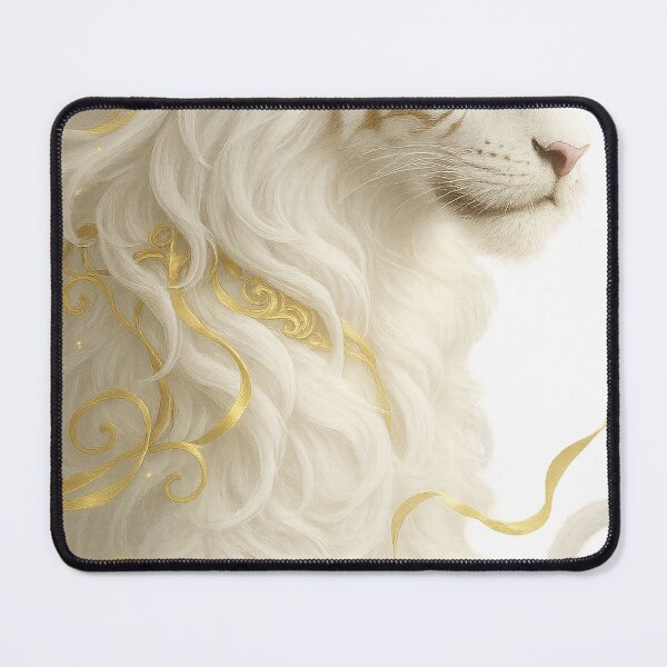 Item preview, Mystic White Tiger of Light designed and sold by SoulPrints by Beata.