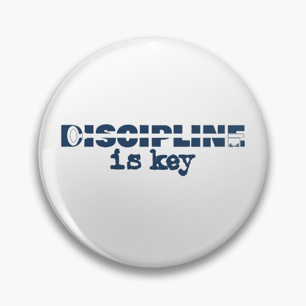 Item preview, Discipline is Key designed and sold by NickTaroDesign.