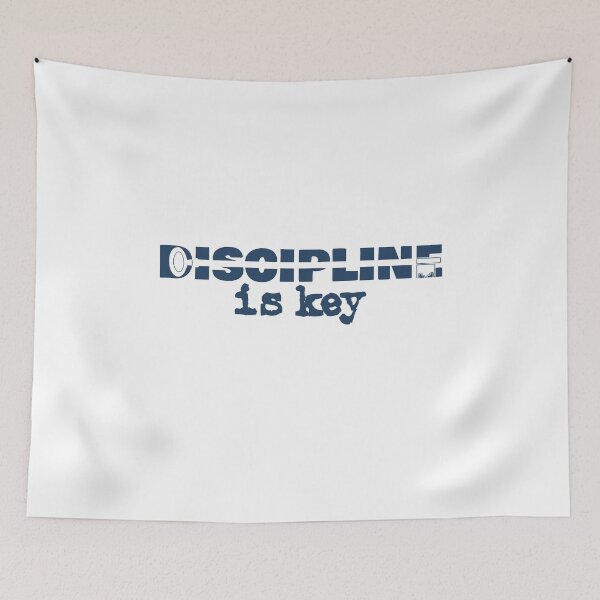 Item preview, Discipline is Key designed and sold by NickTaroDesign.