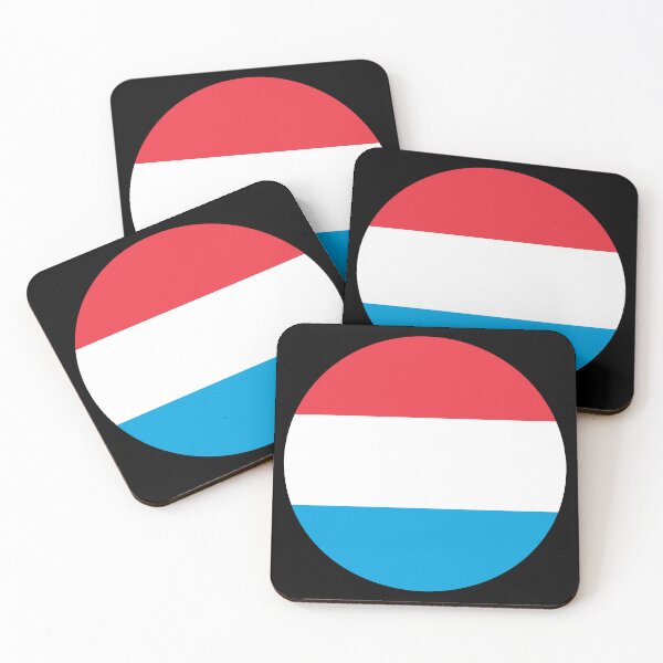 Item preview, Luxembourg Flag designed and sold by USEFULART-Shop.