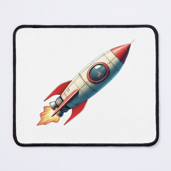 Item preview, Moon rocket designed and sold by The Martian Creations.