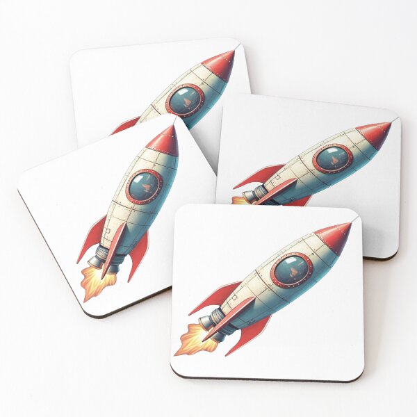 Item preview, Moon rocket designed and sold by The Martian Creations.