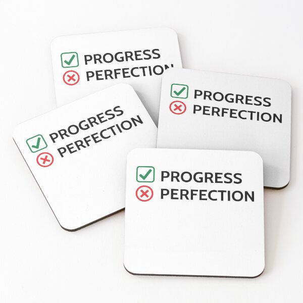 Item preview, Yes to Progress Not Perfection designed and sold by AZTRELIS.