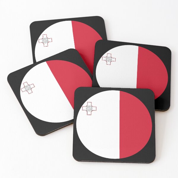 Item preview, Malta Flag designed and sold by USEFULART-Shop.