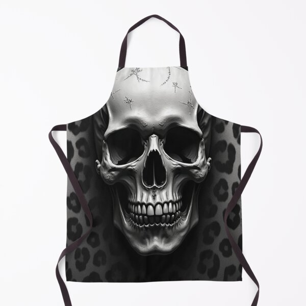 Item preview, Leopard Print Skull Art designed and sold by TheDarkWardrobe.