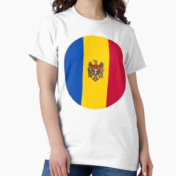 Item preview, Moldova Flag designed and sold by USEFULART-Shop.