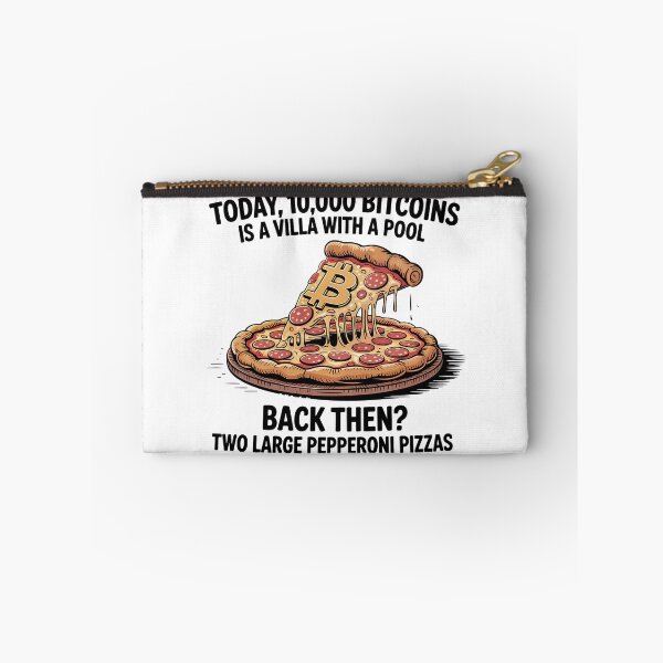 Item preview, Bitcoin Pizza Day From Two Pizzas to a Luxury Villa designed and sold by SurrealArtSzysz.