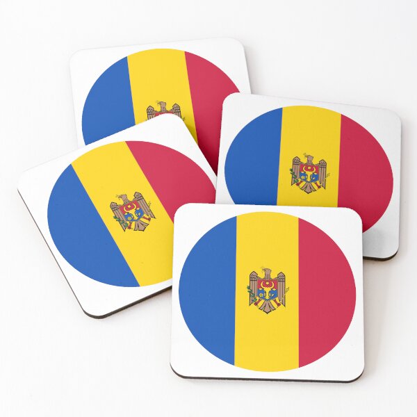Item preview, Moldova Flag designed and sold by USEFULART-Shop.