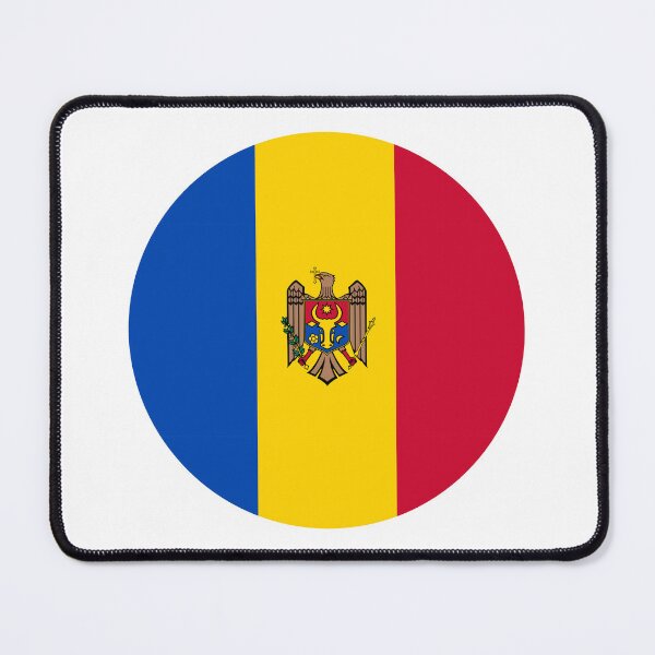 Item preview, Moldova Flag designed and sold by USEFULART-Shop.