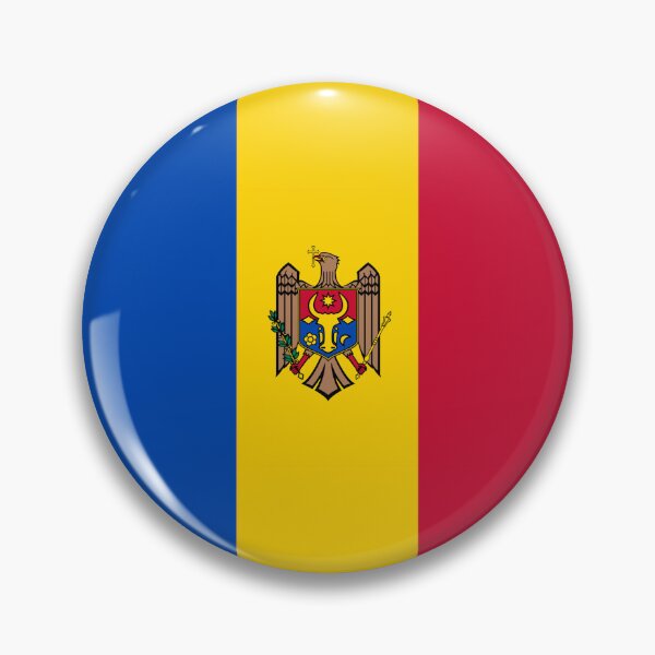 Item preview, Moldova Flag designed and sold by USEFULART-Shop.