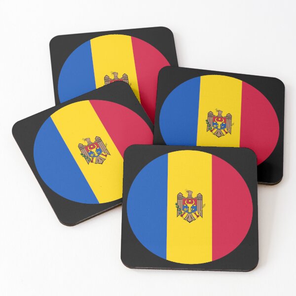 Item preview, Moldova Flag designed and sold by USEFULART-Shop.