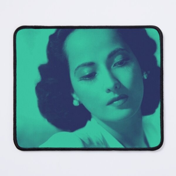 Item preview, Merle Oberon in blue and turquoise designed and sold by carmencuarzo.