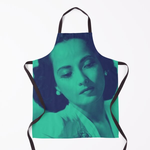 Item preview, Merle Oberon in blue and turquoise designed and sold by carmencuarzo.