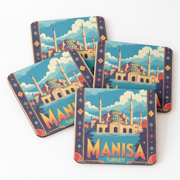 Item preview, Manisa Turkey Vintage Travel Tourism designed and sold by TravelersGems.