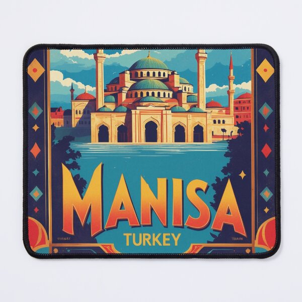 Item preview, Manisa Turkey Vintage Travel Tourism designed and sold by TravelersGems.
