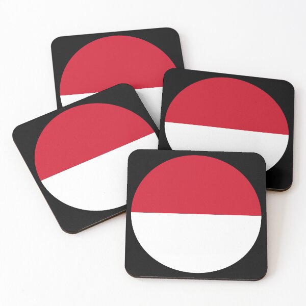 Artikelvorschau, Monaco-Flagge entworfen und verkauft von USEFULART-Shop.