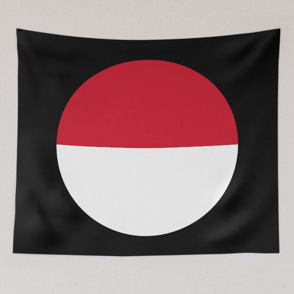 Item preview, Monaco Flag designed and sold by USEFULART-Shop.