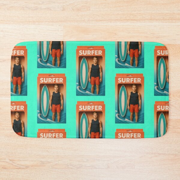 Item preview, cool surfer action figure designed and sold by Mauswohn.