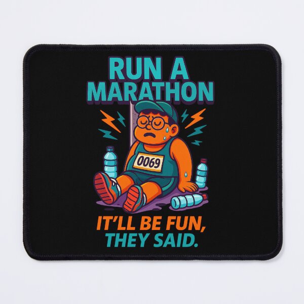 Item preview, Chubz Marathon Meme – Funny Running and Fitness Struggle Design designed and sold by Patternicity.
