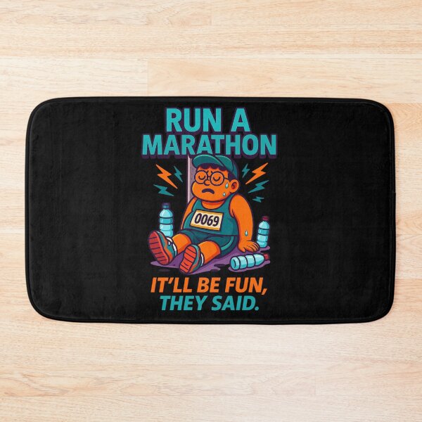 Item preview, Chubz Marathon Meme – Funny Running and Fitness Struggle Design designed and sold by Patternicity.