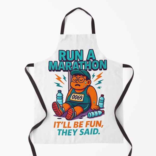 Item preview, Chubz Marathon Meme – Funny Running and Fitness Struggle Design designed and sold by Patternicity.