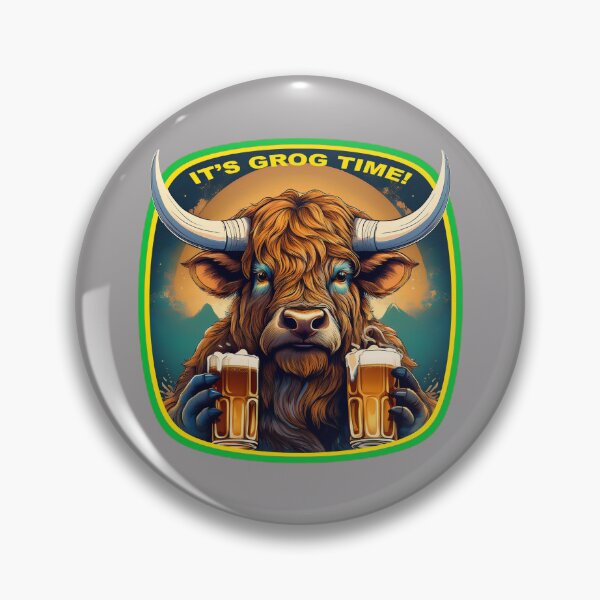 Item preview, It's Grog Time - Party Animal designed and sold by Grang Art Artistic Designs.