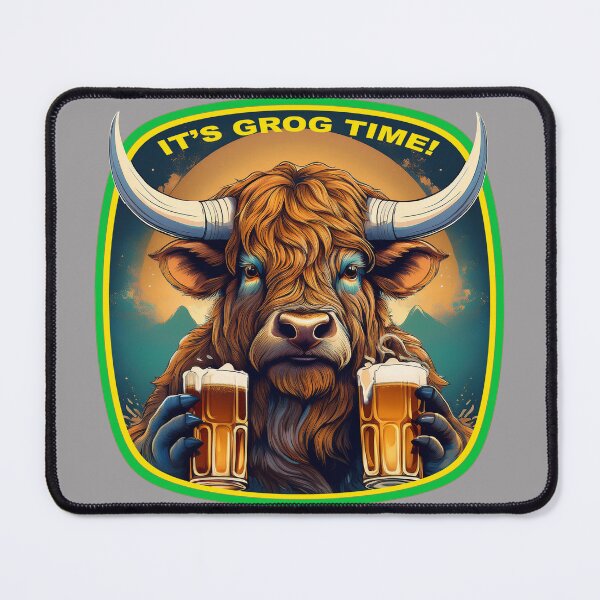 Item preview, It's Grog Time - Party Animal designed and sold by Grang Art Artistic Designs.