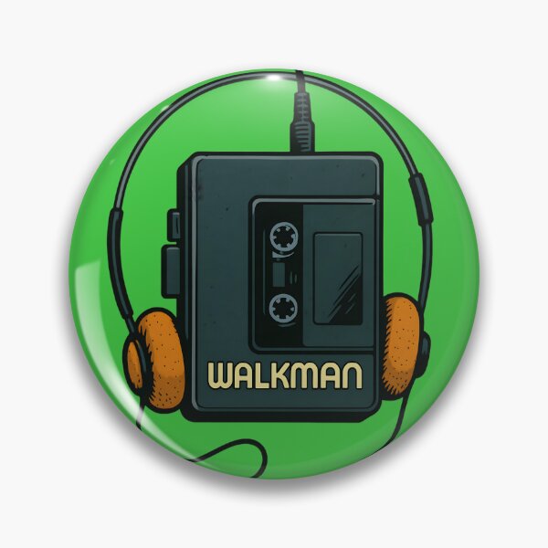 Item preview, Old school 80s comic style Walkman designed and sold by MeRisto - AI artwork.
