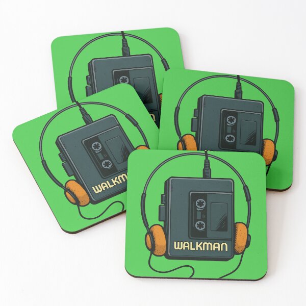 Item preview, Old school 80s comic style Walkman designed and sold by MeRisto - AI artwork.