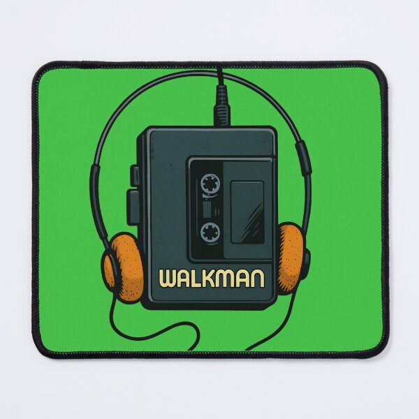 Item preview, Old school 80s comic style Walkman designed and sold by MeRisto - AI artwork.
