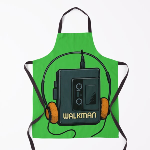 Item preview, Old school 80s comic style Walkman designed and sold by MeRisto - AI artwork.